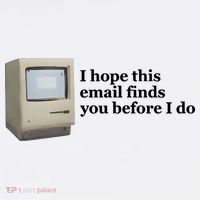 Emotionalclub I Hope This Email Finds You Before I Do Baby Bodysuit