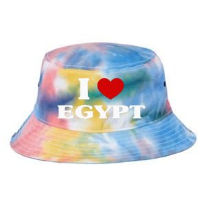 Egypt I Heart Egypt Souvenir I Love Egypt Tie Dye Newport Bucket Hat