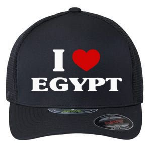 Egypt I Heart Egypt Souvenir I Love Egypt Flexfit Unipanel Trucker Cap