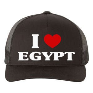 Egypt I Heart Egypt Souvenir I Love Egypt Yupoong Adult 5-Panel Trucker Hat