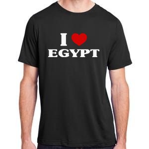 Egypt I Heart Egypt Souvenir I Love Egypt Adult ChromaSoft Performance T-Shirt