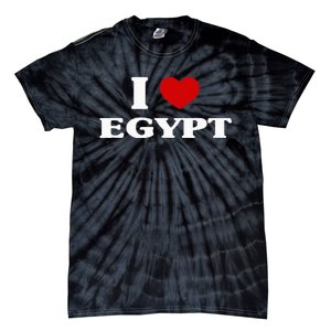 Egypt I Heart Egypt Souvenir I Love Egypt Tie-Dye T-Shirt