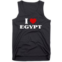 Egypt I Heart Egypt Souvenir I Love Egypt Tank Top