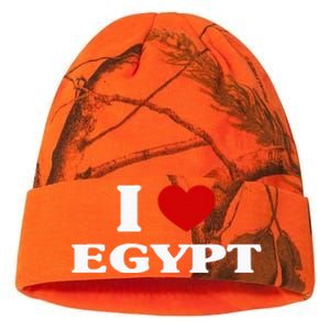 Egypt I Heart Egypt Souvenir I Love Egypt Kati Licensed 12" Camo Beanie