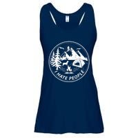 Epic I Hate People Design For Camping Lovers Ladies Essential Flowy Tank