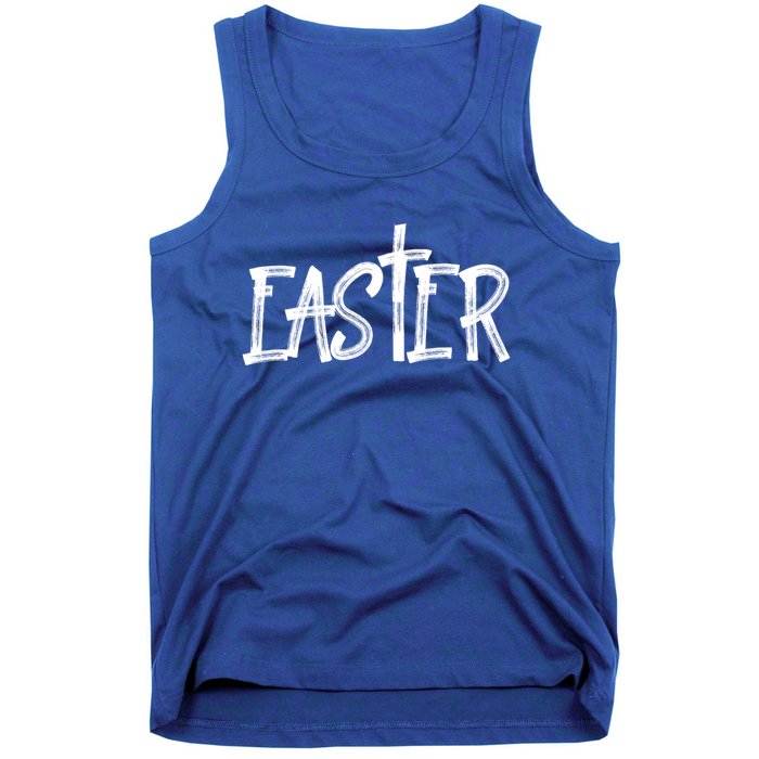 Easter Inspirational Holy Religious Week Easter Sunday Meaningful Gift Tank Top