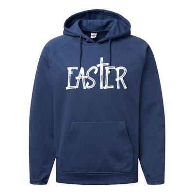 Easter Inspirational Holy Religious Week Easter Sunday Meaningful Gift Performance Fleece Hoodie