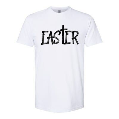 Easter Inspirational Holy Religious Week Easter Sunday Meaningful Gift Softstyle CVC T-Shirt