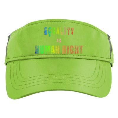 Equality Is Hu Right Gift Adult Drive Performance Visor