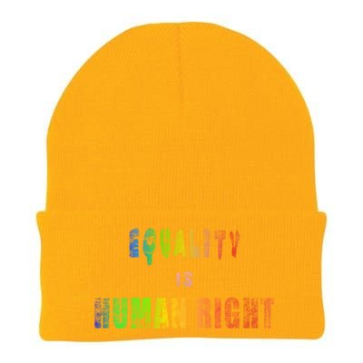 Equality Is Hu Right Gift Knit Cap Winter Beanie