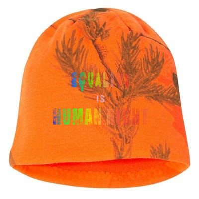 Equality Is Hu Right Gift Kati - Camo Knit Beanie