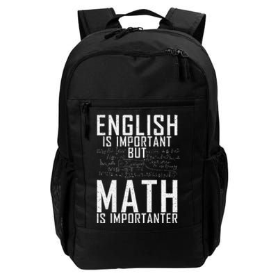 English Is Important But Math Is Importanter Teaching Math Daily Commute Backpack