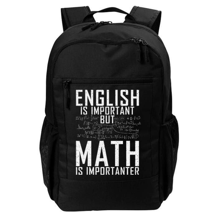 English Is Important But Math Is Importanter Teaching Math Daily Commute Backpack