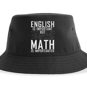 English Is Important But Math Is Importanter Teaching Math Sustainable Bucket Hat