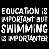 Education Is Important But Swimming Is Importanter City Backpack