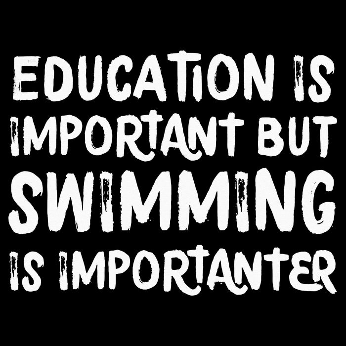Education Is Important But Swimming Is Importanter City Backpack