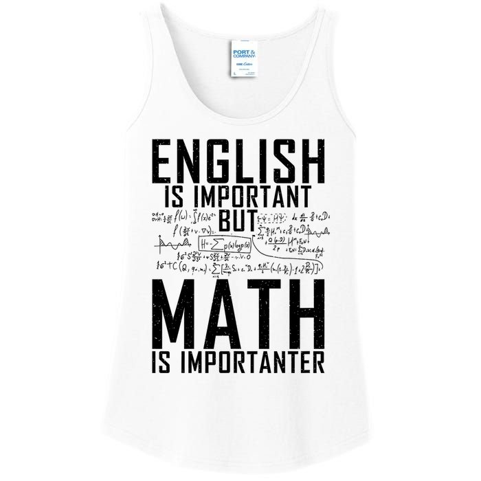 English Is Important But Math Is Importanter Teaching Math Ladies Essential Tank