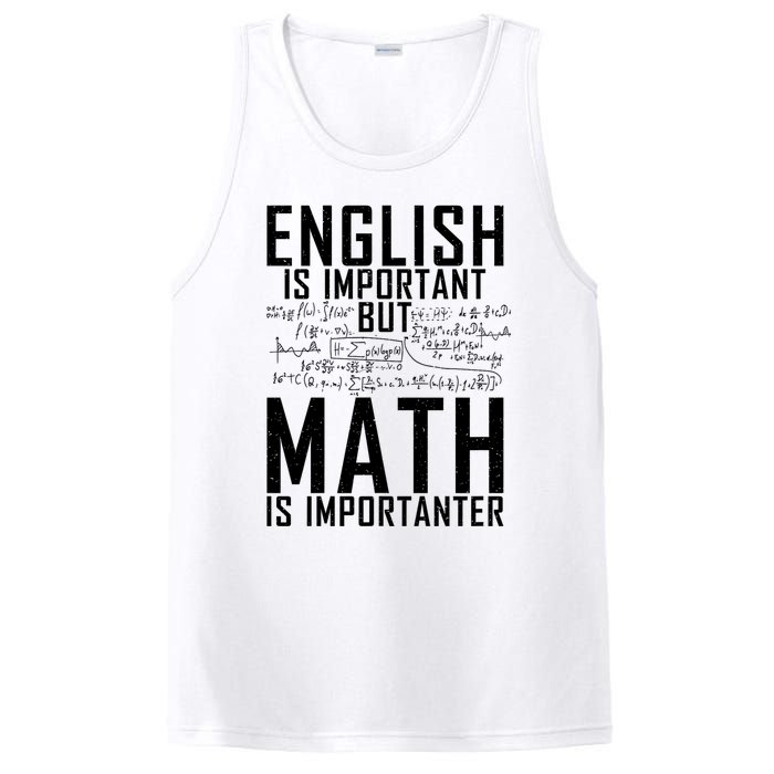 English Is Important But Math Is Importanter Teaching Math PosiCharge Competitor Tank