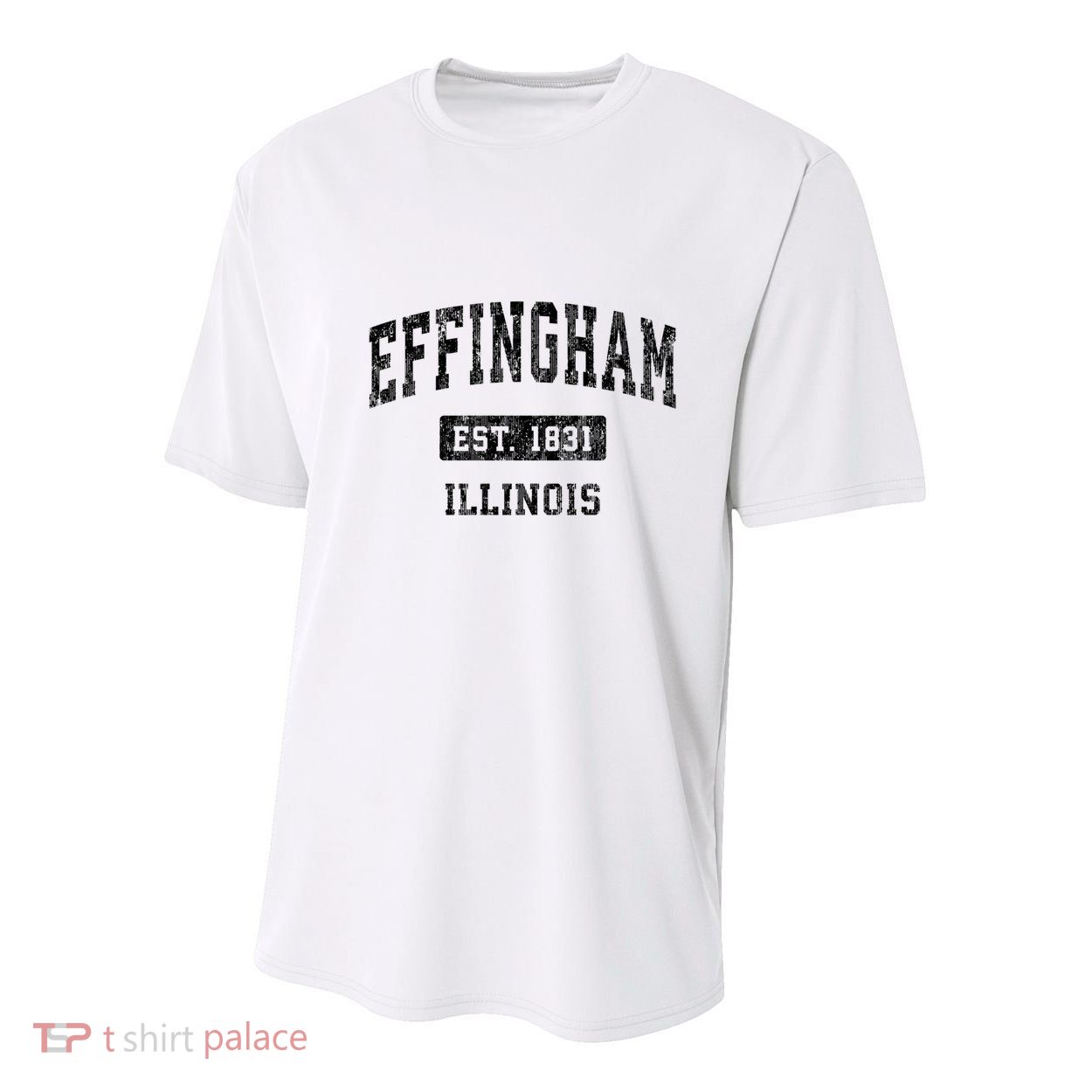 Effingham Illinois Il Vintage Sports Established Design Youth Performance Sprint T-Shirt