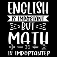 English Is Important But Math Is Importanter Flexfit Unipanel Trucker Cap