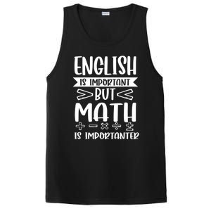 English Is Important But Math Is Importanter PosiCharge Competitor Tank