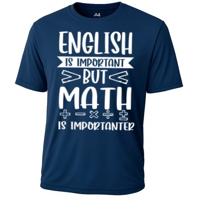English Is Important But Math Is Importanter Performance Shirt