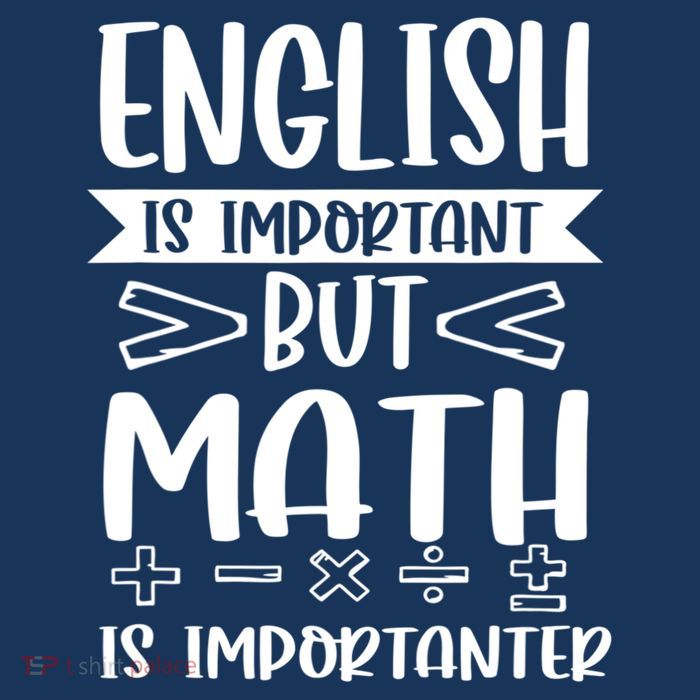 English Is Important But Math Is Importanter Baby Bodysuit