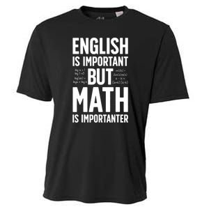 English Is Important But Math Is Importanter Cooling Performance Crew T-Shirt