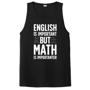 English Is Important But Math Is Importanter PosiCharge Competitor Tank