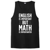 English Is Important But Math Is Importanter PosiCharge Competitor Tank