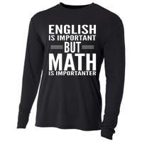 English Is Important But Math Is Importanter Cooling Performance Long Sleeve Crew