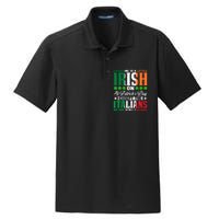 Everyone is Irish Except Italian on St. Patrick's Day Dry Zone Grid Polo