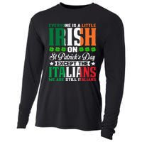 Everyone is Irish Except Italian on St. Patrick's Day Cooling Performance Long Sleeve Crew