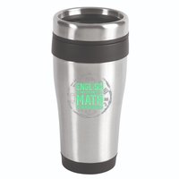 English Is Important But Math Is Importanter Math Lover 16oz Travel Tumbler
