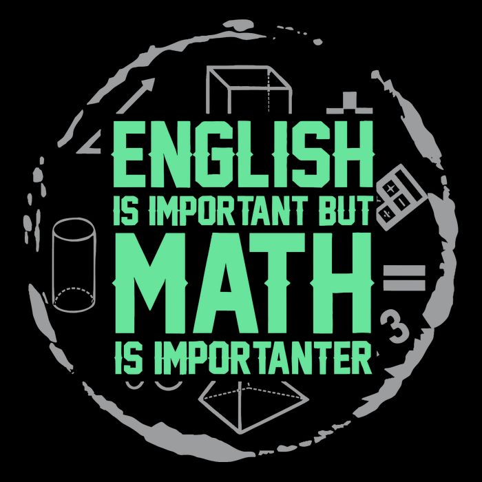 English Is Important But Math Is Importanter Math Lover 16oz Travel Tumbler