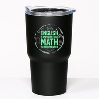 English Is Important But Math Is Importanter Math Lover Tumbler