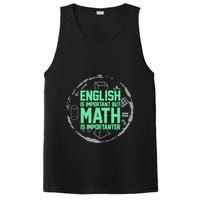 English Is Important But Math Is Importanter Math Lover PosiCharge Competitor Tank