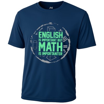 English Is Important But Math Is Importanter Math Lover Performance Shirt