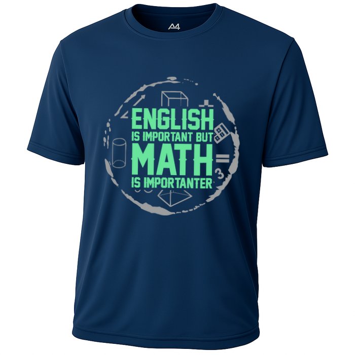 English Is Important But Math Is Importanter Math Lover Performance Shirt