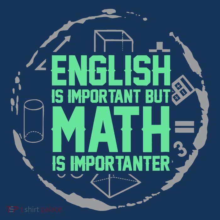 English Is Important But Math Is Importanter Math Lover Sweatshirt
