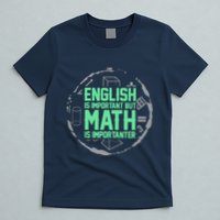 English Is Important But Math Is Importanter Math Lover T-Shirt