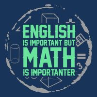 English Is Important But Math Is Importanter Math Lover Zip Tote Bag