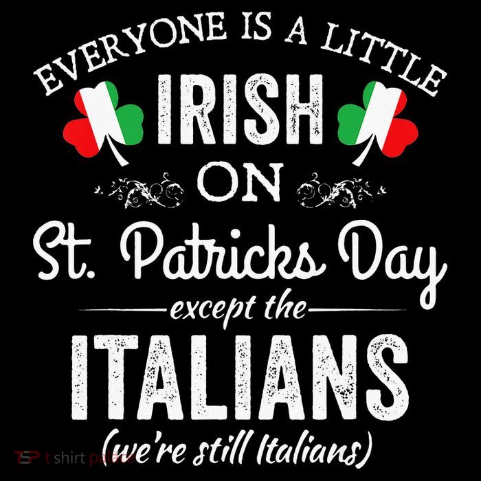 Everyone Is Irish Except Italian On St. Patrick's Day Youth Performance Sprint T-Shirt