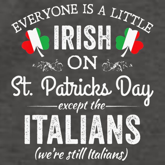 Everyone Is Irish Except Italian On St. Patrick's Day Vector Backpack