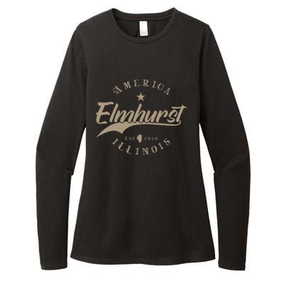 Elmhurst Il Illinois Womens CVC Long Sleeve Shirt