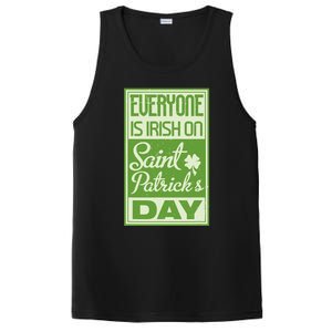 Everyone Is Irish On Saint Patrick's Happy Day PosiCharge Competitor Tank