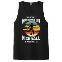 Education Is Important But Kickball Is Importanter Cute PosiCharge Competitor Tank