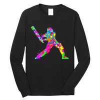 Education Is Important But Cricket Is Importanter Athletes Long Sleeve Shirt