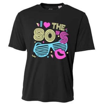 Eighties I Love The 80's 1980's Birthday Women Gift Cooling Performance Crew T-Shirt