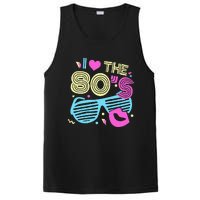 Eighties I Love The 80's 1980's Birthday Women Gift PosiCharge Competitor Tank